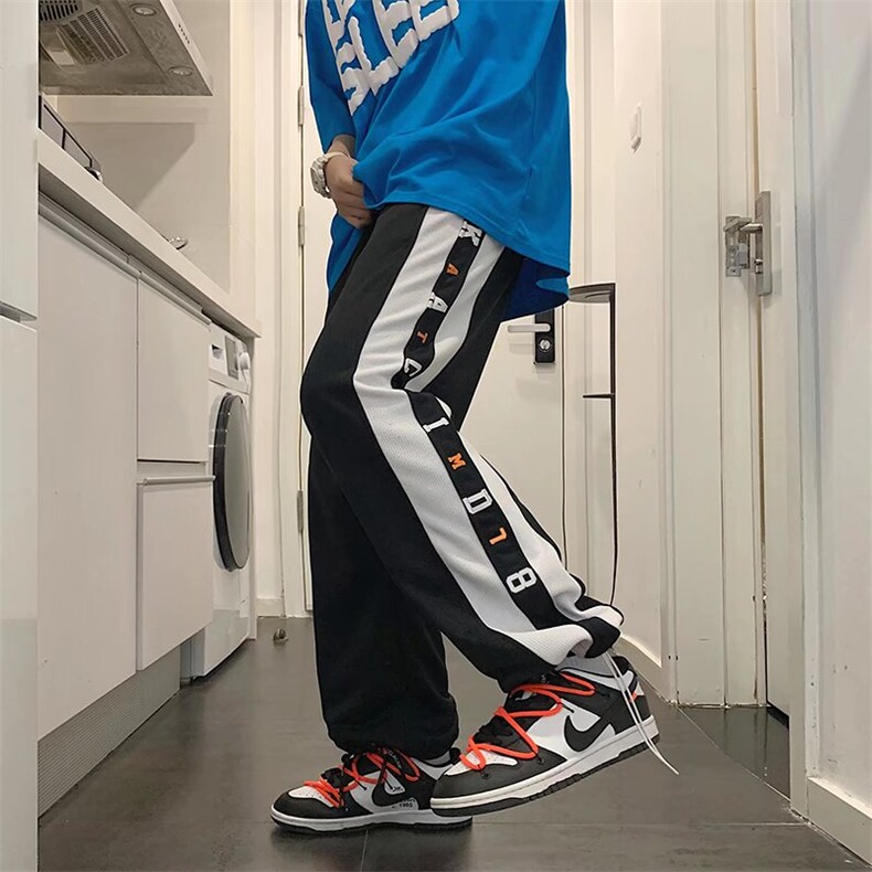 男春季潮流时尚休闲长裤华夫格长裤K2204P32,男装休闲裤,星座1116-2