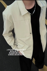 特P70 无差价新款百搭潮流春秋时尚夹克外套-HJ5821 港风自拍图片
