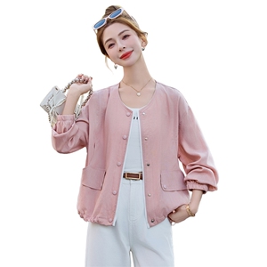 小香风外套女2025年春秋新款时尚洋气短款棒球服百搭薄款早春上衣图片