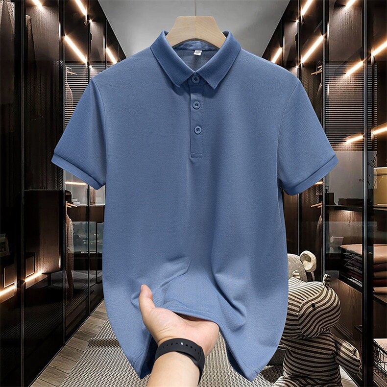 高品质夏款男短袖POLO衫刺绣T恤衫加大码M-5XLPL00P30,男装T恤,星座1013-1