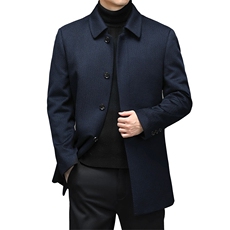新款中年男鹅绒羽绒服冬季中年爸爸冬装休闲款外套YL6528-P530，男装羽绒服，电商B212（原钱塘6029）