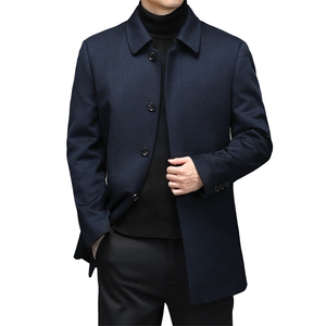 新款中年男鹅绒羽绒服冬季中年爸爸冬装休闲款外套YL6528-P530图片