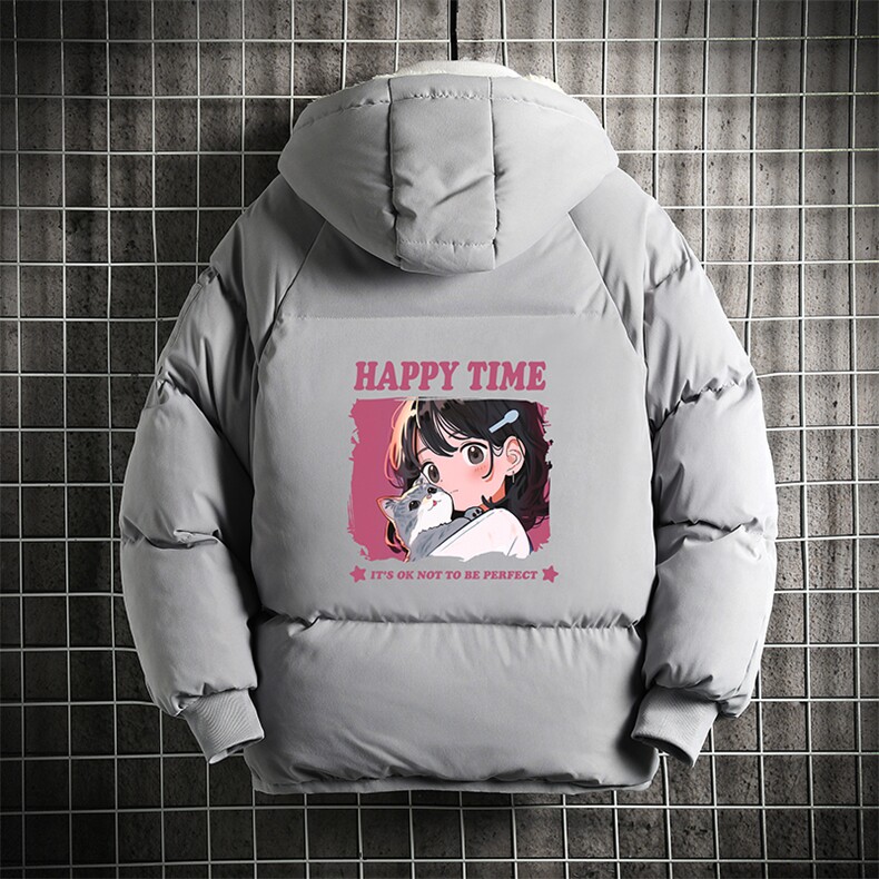 控128加绒面包服男大码羊羔毛棉衣男MY16353-P100图片