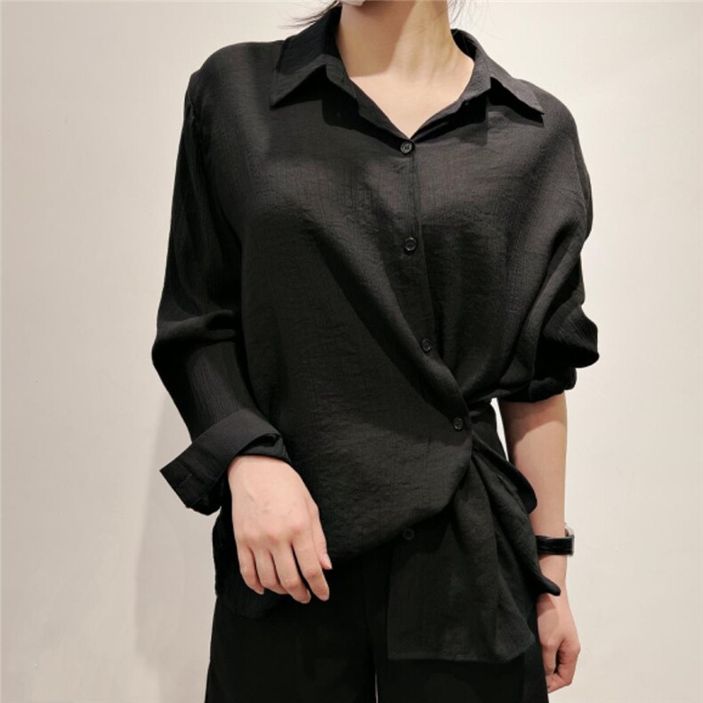【现货】秋季长袖休闲衬衣,女装其它,吾衣酷驿站