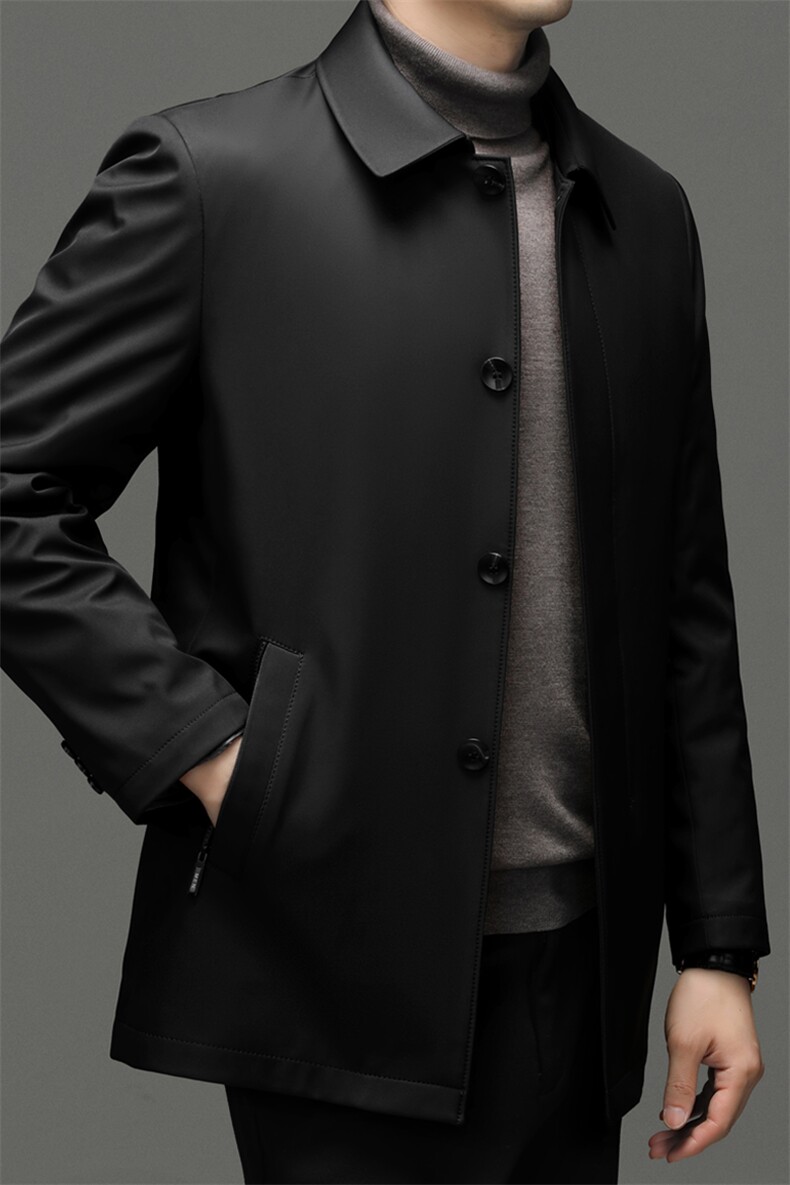 棉衣男装冬季加厚保暖棉服上衣新款中年男士商务休闲爸爸冬装外套,男装棉衣,电商B212（原钱塘6029）