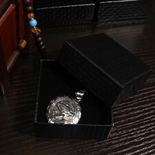 欧美复古吊坠个性游戏王项链创意男士钛钢荷鲁斯之眼吊坠，项链，星座510A-1