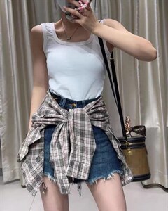 格子2件套图片