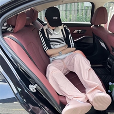 速干冰丝裤子夏季男女ins美式机能休闲裤褶皱薄款工装长裤~Q2834，男装休闲裤，星座601-2