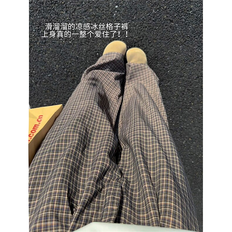 26春款文艺范港风潮流休闲西裤时尚设计通勤潮流裤K805TP45控88,男装西裤,电商A102B
