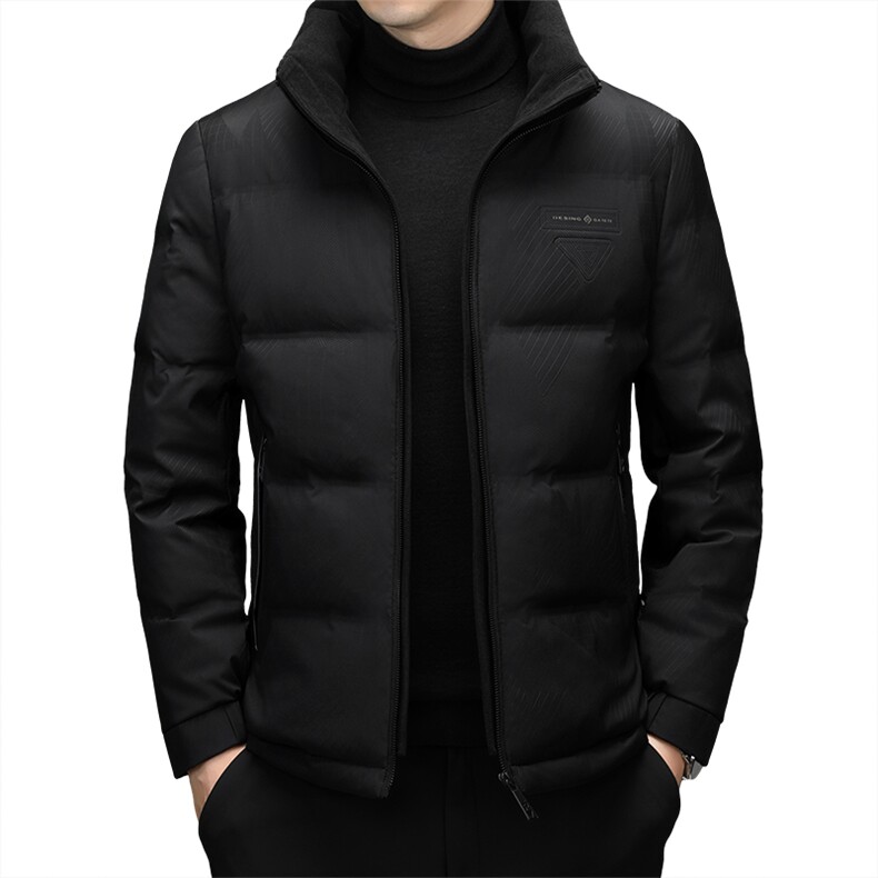 男装羽绒服YR6470新品主推鹅绒立领轻商鹅绒绒感强实体高品质,男装羽绒服,钱塘207-1