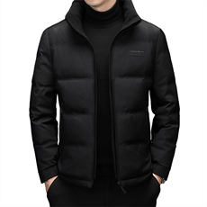 男装羽绒服YR6470新品主推鹅绒立领轻商鹅绒绒感强实体高品质，男装羽绒服，钱塘207-1
