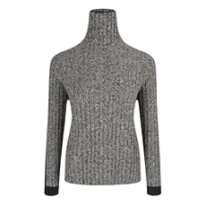 2025年秋季时尚百搭通勤简约休闲高领花纱羊绒衫，女装羊绒衫，玖雪绒羊绒