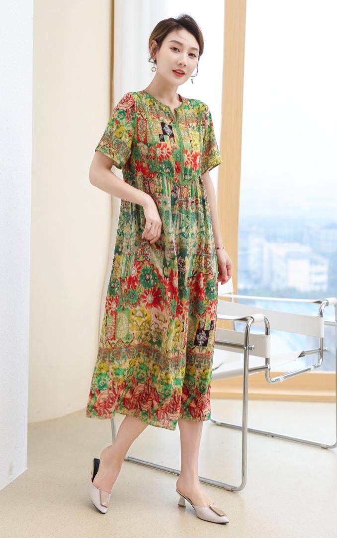 2022夏款连衣裙，女装连衣裙，韩琦薇