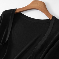 初秋针织防晒开衫吊带外搭女夏季薄款冰丝罩衫2025新款披肩上衣，女装针织衫/毛衣，欣美羊绒