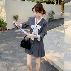 蕾丝花边风衣裙2B081-6506-P175-K258，女装西装，2B081