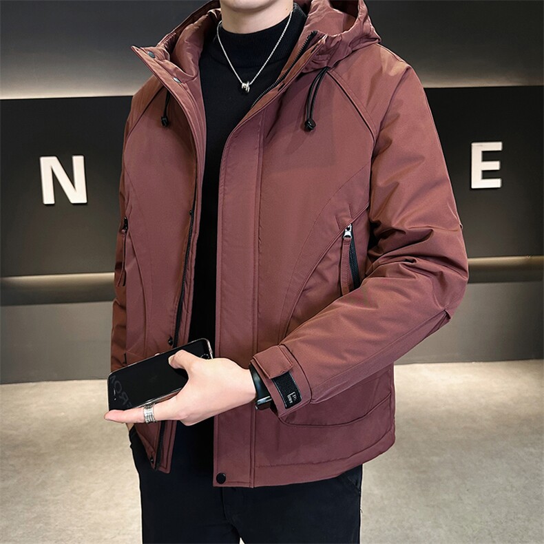 店主风2025年男士秋冬二棉加棉加厚夹克休闲棉服M1120-P105,男装夹克,电商D240-242