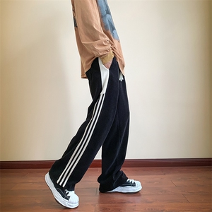 22秋冬 400克重新款宽松港风百搭休闲直筒裤B266-X831-P60 78图片