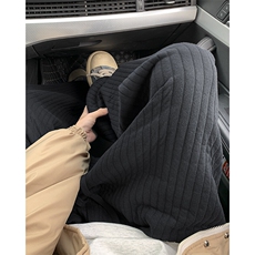 秋冬竖条纹宽松夹棉休闲裤XZ604-K124-特P35控68，男装休闲裤，星座604
