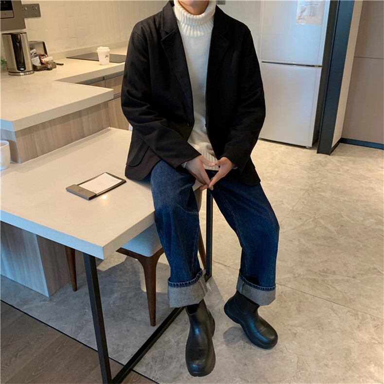 呢料西服外套休闲小西装秋冬//A338-1NX01P85,男装西服,电商D325