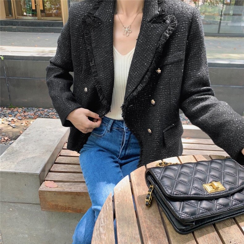 气质小香外套加保暖显瘦外套，其它，M.W 嫚维