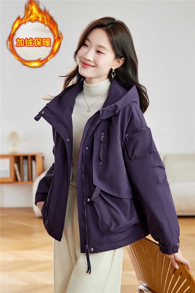 现货！2025冬季新款加绒加厚棉衣棉服女,女装棉衣/棉服,慕咨