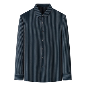 男士2023年秋季新款长袖衬衫打底衫商务休闲男装图片