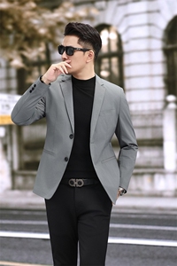 新款男士小西装 青年修身秋季休闲西服 2382 P165图片