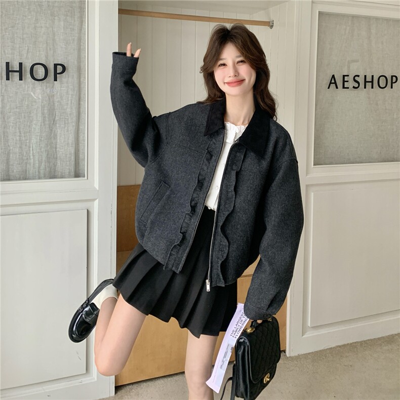 春装新款短款外套韩系2C153-8921-P165K248,女装短外套,2C153