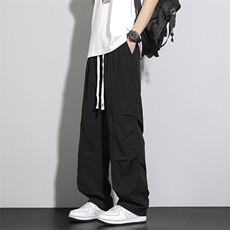 2025新款美式高街vibe褶皱工装男潮牌休闲裤子XZ301b-2-CK722TP30，男装休闲裤，星座301B-2（原A443-1）