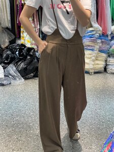 夏季新款韩版洋气减龄背带裤图片