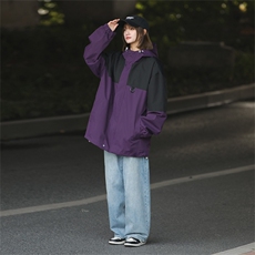 Cityboy情侣时尚连帽冲锋衣外套夹克团体班服，男装夹克，星座301D-5(原星座1415）