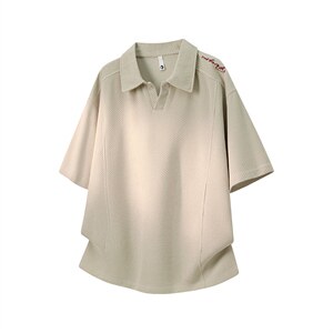 2026美式重磅冰感潮牌拼接短袖T桖春夏DX2614特P28控59，男装T恤，电商B208