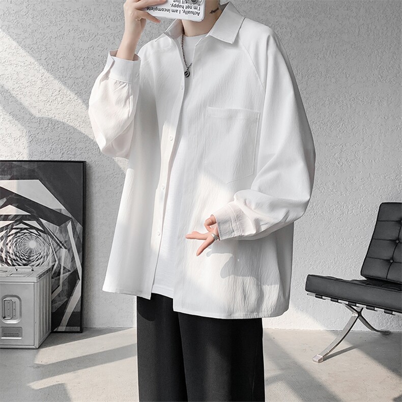 长期有货CS7896-特价P25控48高品质衬衫长袖百搭简约纹理感,男装衬衫,电商A059