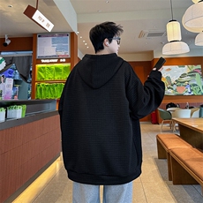 WY209/P60春装新款连帽卫衣男美式潮宽松运动大码ins潮流复古外套，男装卫衣，电商基地A050
