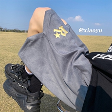 XZ616夏季新款麂皮绒发泡R星休闲短裤五分裤TY817P45控55，男装休闲裤，星座512A（原616）