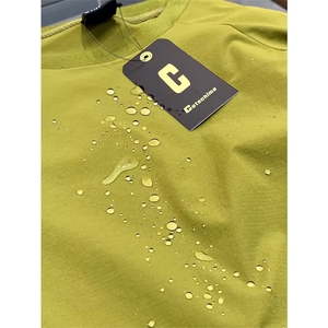 网图有货 高品质山系户外 防水微弹垂顺 拼接运动T恤男女A834-P52图片