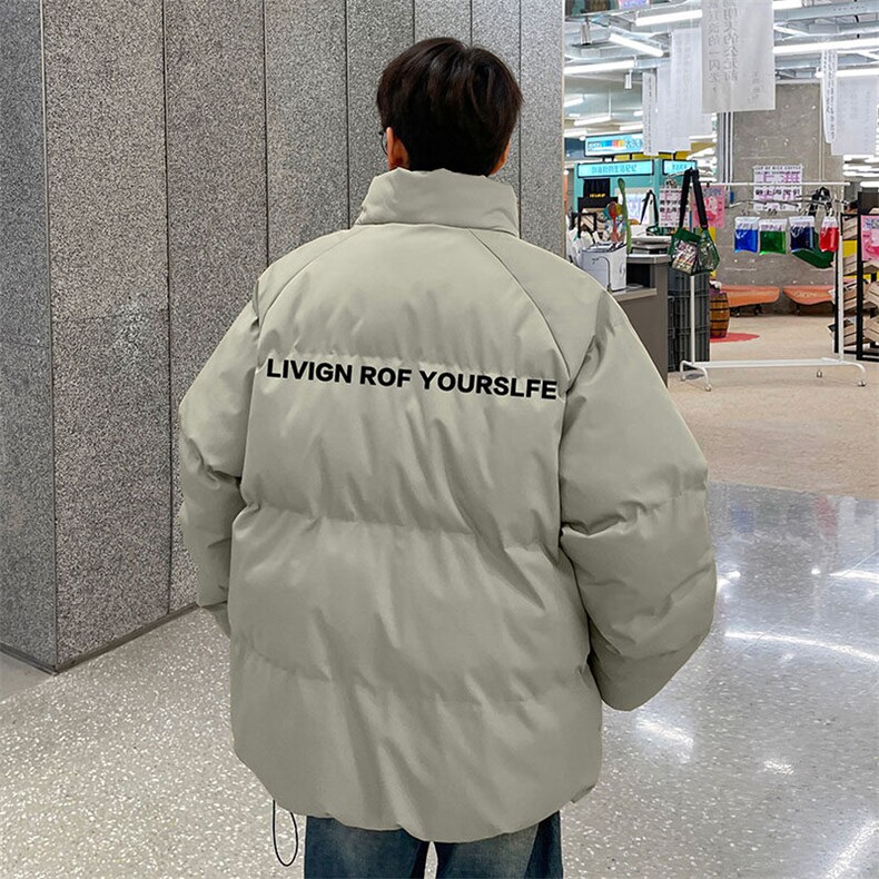 现货抖音得物可供视频冬季三防加厚羽绒棉衣外套面包棉服81130,男装棉衣,电商A486