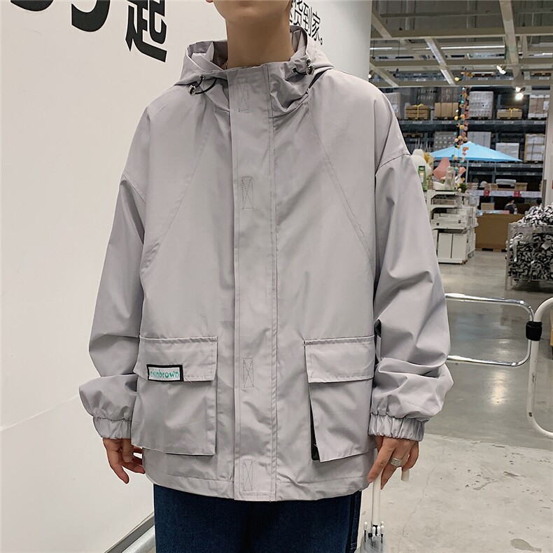 1港风秋季休闲宽松潮流百搭大码M-5XL工装夹克外套男7210P78控98，男装夹克，星座226-2