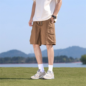 BGW-Y675男士新款夏季松紧腰短裤中腰时尚休闲五分裤男图片
