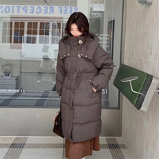 2024冬装新款时尚潮流羽绒服（白鸭绒）充绒量90%，女装羽绒服，曼琳思菲