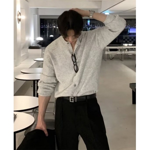 针织衫长袖韩系潮流慵懒文艺简约新款气质流行日系时尚 M15图片