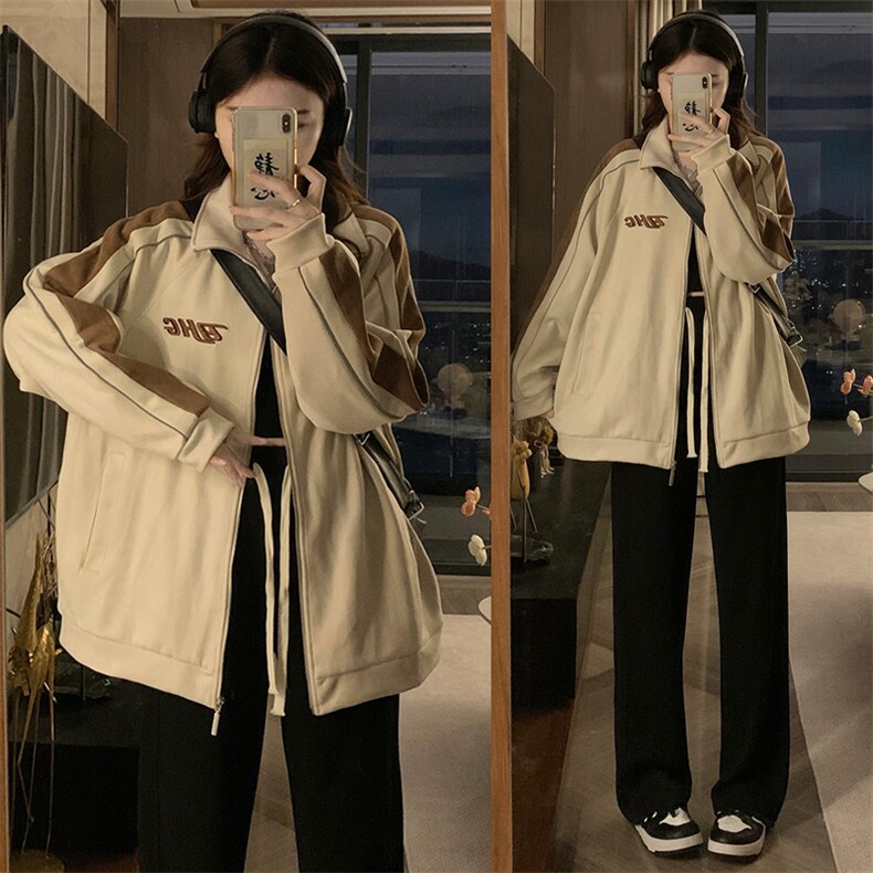 C892-P105美式环保麂皮绒夹克情侣外套男潮秋季新款运动棒球服,男装夹克,星座911-2(原星座613-2）