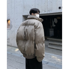 韩版棉衣男潮牌宽松立领简约百搭面包服M0134-P90，男装棉衣，星座308B-2
