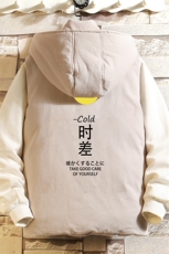 MJ47047-P80棉马甲男士大码加厚棉背心男坎肩男砖墙挂拍，男装背心/马甲，电商A040A