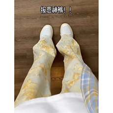 水洗牛仔裤男款美式夏季弯刀裤直筒微喇宽松休闲长裤NA019，男装休闲裤，星座1116A（原606A-3）