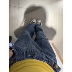 【网图】条纹工装牛仔男款夏季设计感美式复古裤子KZ23CC-特P48，男装工装外套，星座1007（原301D）