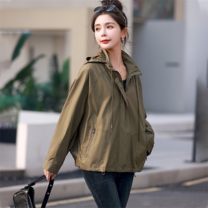 官方旗舰店外套女2024年新款春秋休闲上衣高级感品牌洋气夹克图片