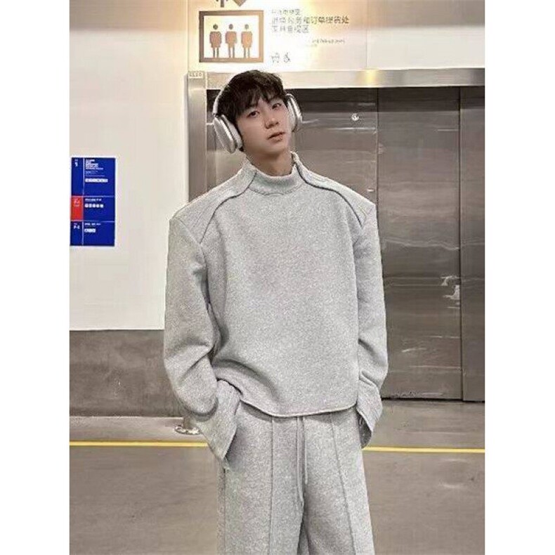 网络图现货重磅设计感情侣运动套装上衣JD10Y-特批58,男装休闲套装,星座715-7