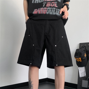 夏季小众设计宽松休闲五分裤美式街头复古工装短裤 现货K7971-P32图片