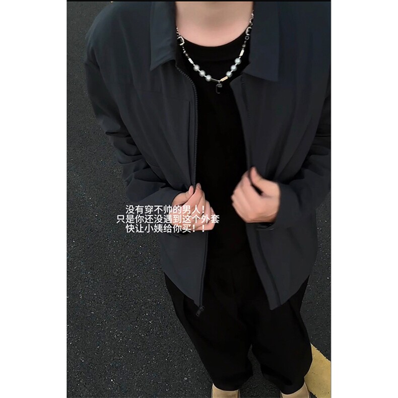 特P70无差价新款百搭潮流春秋时尚夹克外套-HJ5821港风自拍,男装夹克,电商A003
